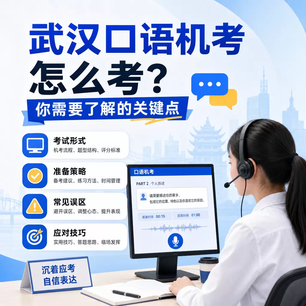 武汉口语机考怎么考?你需要了解的关键点