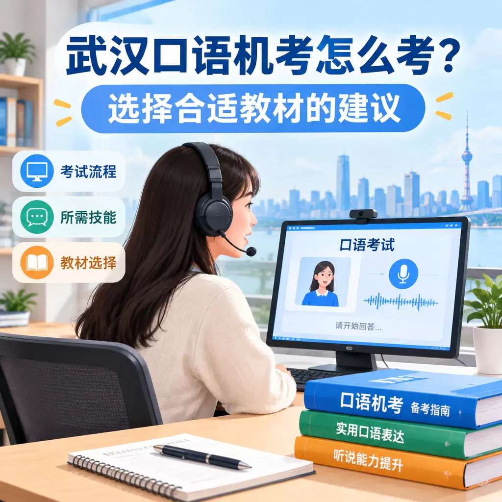 武汉口语机考怎么考?选择合适教材的建议